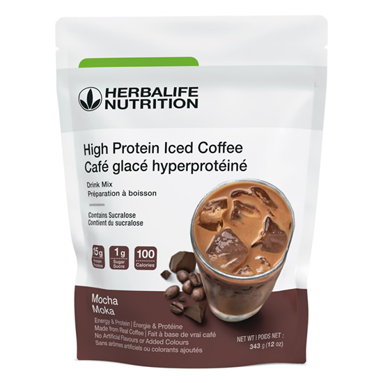 High Protein Iced Coffee (Mocha)